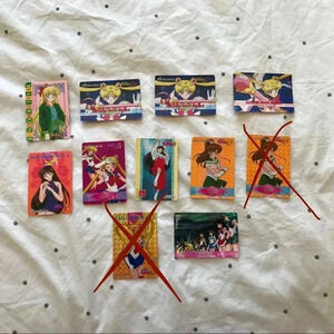 RARE SAILOR MOON JAPANESE CARDS